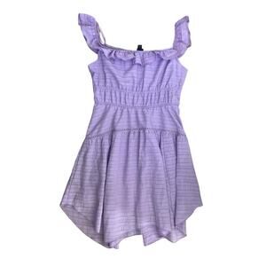New Wild Fable Women’s Ruffle Tiered Dress Lavender Small